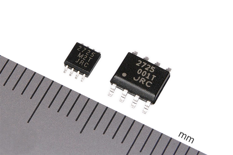 Start Production; the NJM2725, 160 MHz, 1.4 nV/√Hz, High Speed Operational Amplifier
