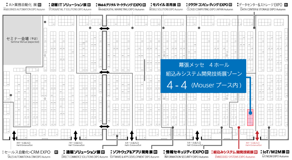 ブース位置