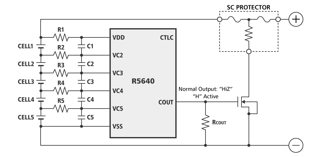 R5640 Typical Application