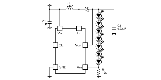 R1203x071B 基本回路例