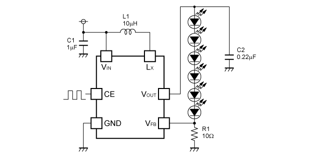 R1205x8xxB/C Typical Application