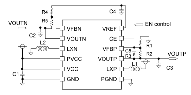 R1286K001B 基本回路例
