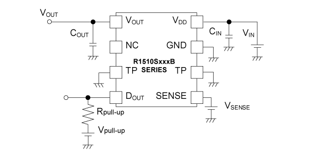 R1510SxxxB Typical Application