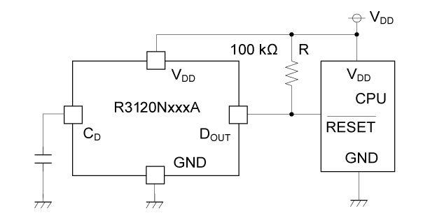 R3120NxxxA 基本回路例