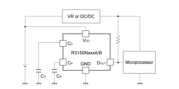 R3150NxxxA/B Typical Application