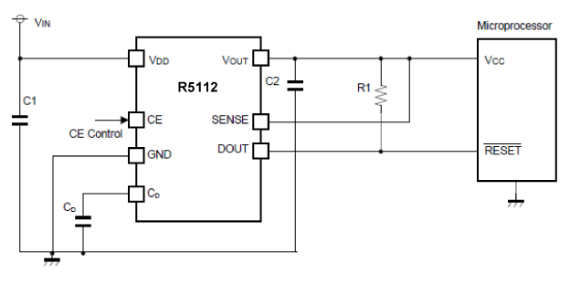 R5112SxxxB 基本回路例