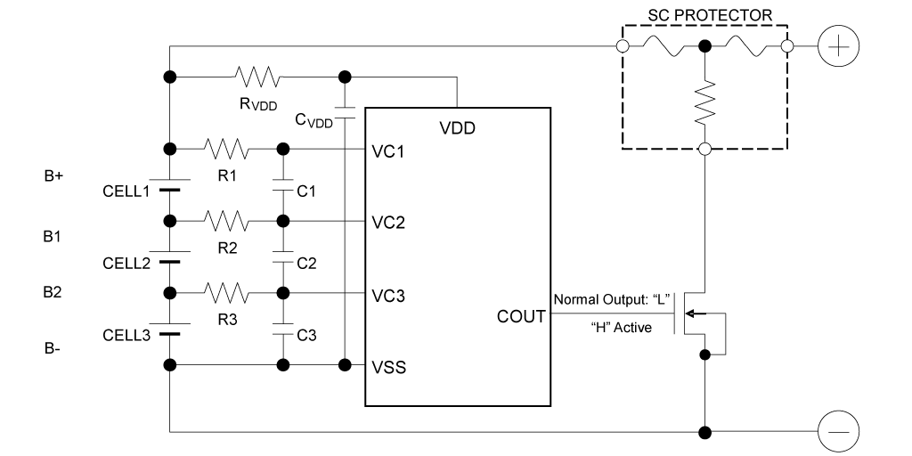 Normal Mode (CMOS Output, Active-high)