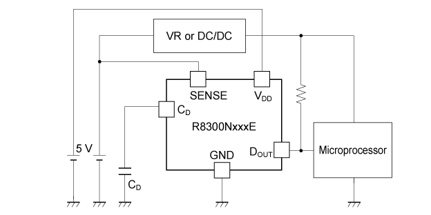 R8300NxxxE 基本回路例