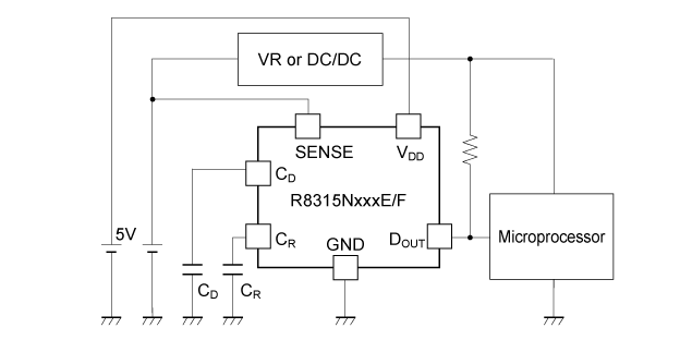 R8315NxxxE/F Typical Application