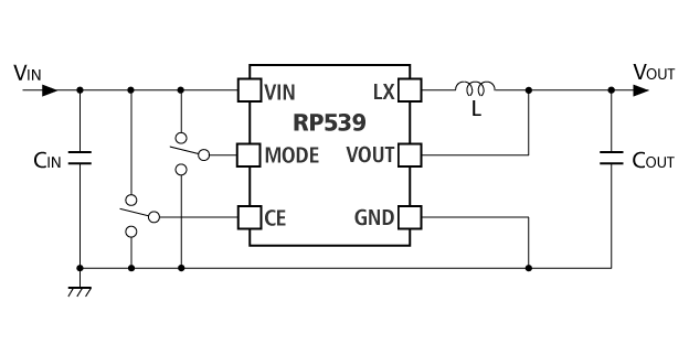 Typical Application (Fixed Output Voltage Type)