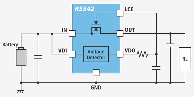 R5542 Typical application