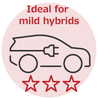 Ideal for mild hybrids