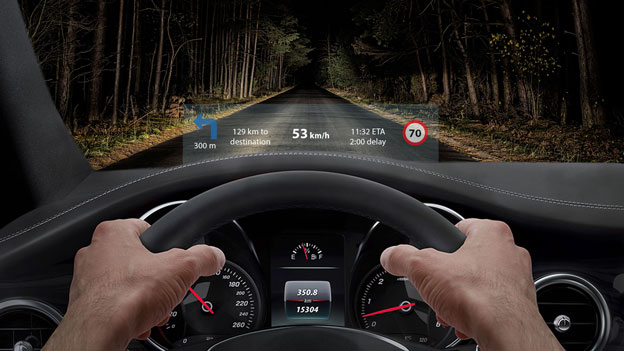 How To Use the Mercedes-Benz Head-Up Display