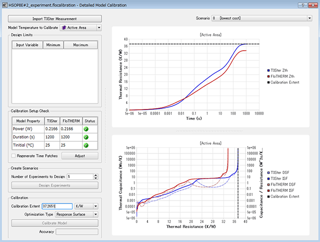 Screen of electronics thermal analysis software Simcenter Flotherm